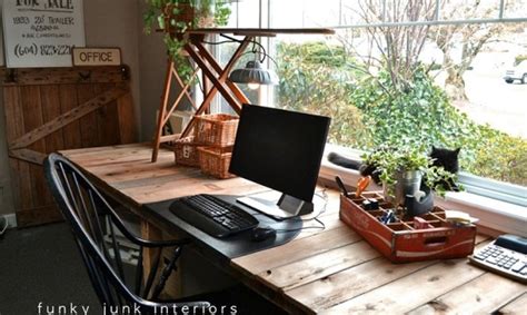 DIY Office Desk Ideas Rustic Crafts DIY | atelier-yuwa.ciao.jp