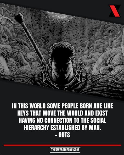 19 Powerful Berserk Quotes About Life • The Awesome One