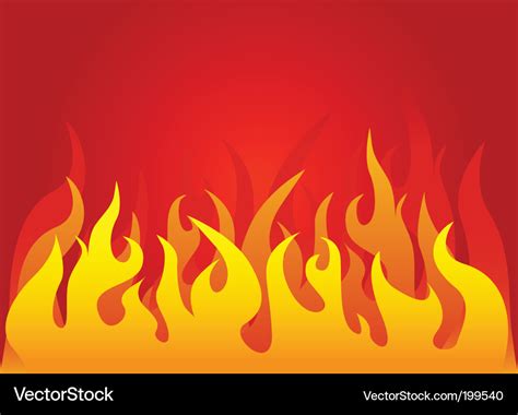 Fire background Royalty Free Vector Image - VectorStock