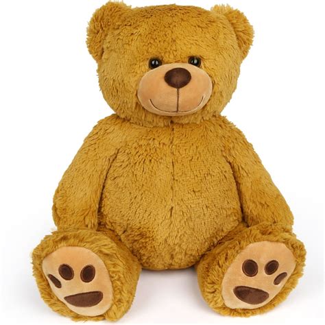 Teddy Bear, 1.4 FT Soft Small Stuffed Animal Plush Toy, Birthday ...