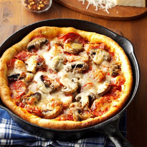 Chicago-Style Deep-Dish Pizza Recipe | Taste of Home