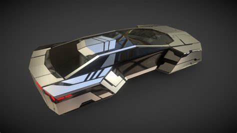 Sci-Fi Vehicle 001 - Download Free 3D model by Unity Fan youtube channel (@unityfan777) [2903fb9 ...