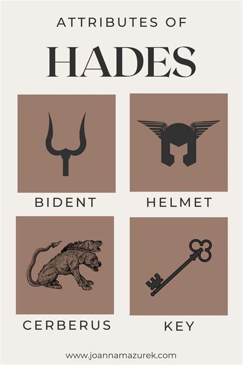 Attributes of Hades from Greek mythology in 2023 | Hades greek mythology, Greek and roman ...