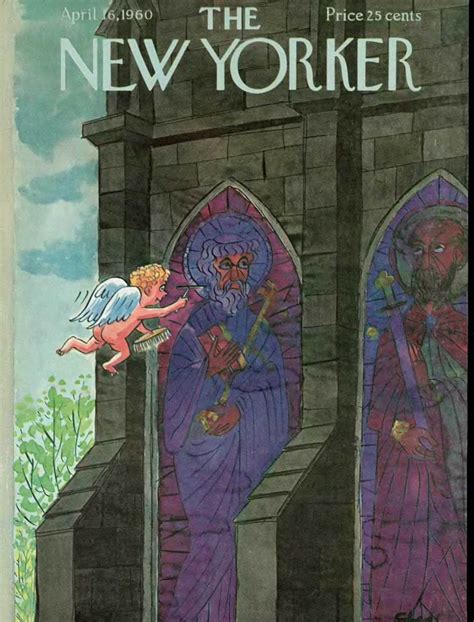 Attempted Bloggery: Window Washer: Charles Addams New Yorker Cover Art