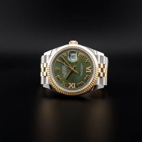 Rolex Datejust 36 Factory Green VI Dial – AG Watch Company