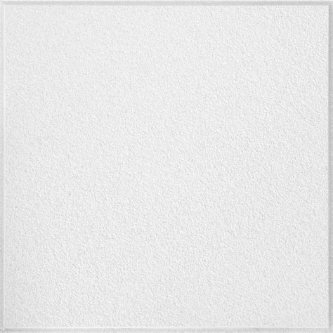 Armstrong Ceilings Classic Fine Textured 2 ft. x 2 ft. Tegular Ceiling Panel (Case of 4)-BPSC954 ...