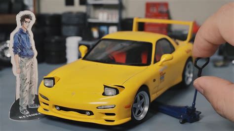 1:64 Initial D JDM Mazda RX7 Vs Honda NSX NA1 Car Set Scene Collector ...