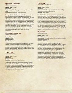 20 DND Divination spells ideas | dungeons and dragons homebrew, dnd, d ...