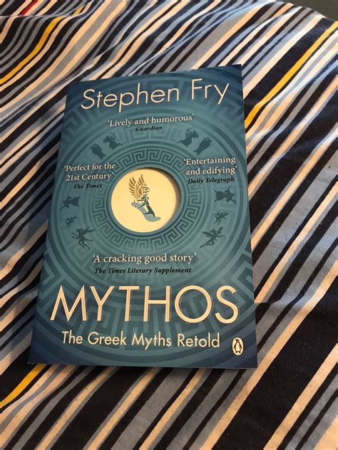 Book Review: Mythos – Stephen Fry – Blabbaholics and Bookworms