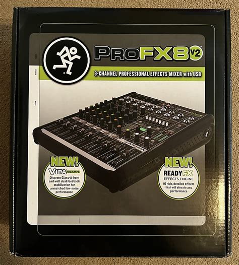 Mackie ProFX8v2 8-channel Mixer with USB and Effects | Reverb