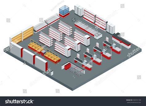 835 Supermarket Plan 3d Images, Stock Photos & Vectors | Shutterstock