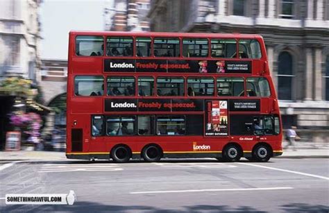 Here is a picture of a triple-decker London bus. : r/london