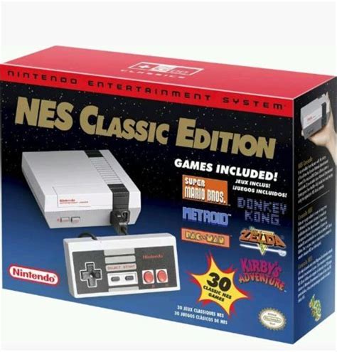 New Nintendo NES Classic Edition Mini 30 GAMES PREORDER Available on ...