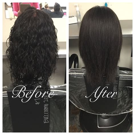 Relaxer For Curly Hair Before And Afters