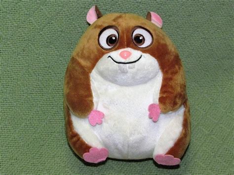 Bolt 8" RHINO Hamster Disney Plush Stuffed Movie Character Toy Lovie Tan Pink | #1858729075