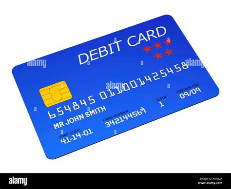 Generic chip pin debit card Stock Photo - Alamy