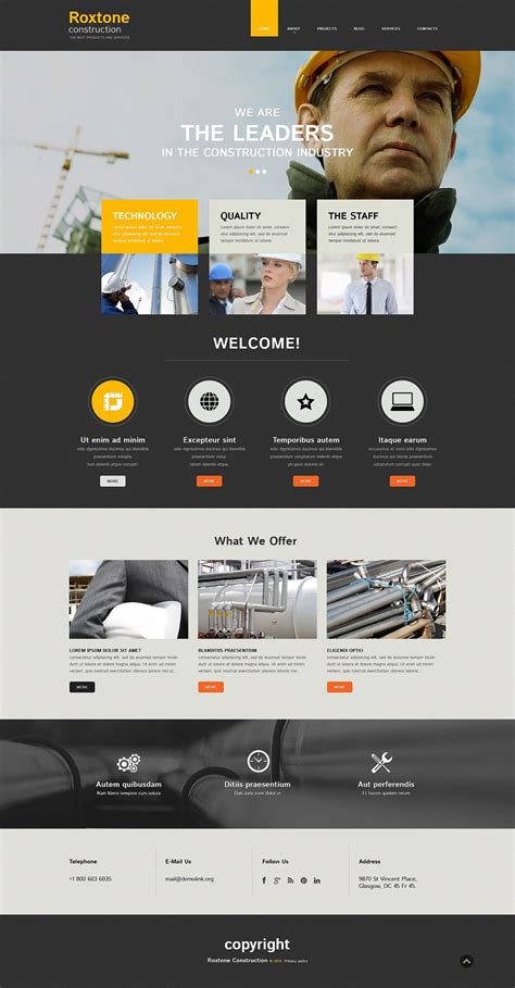 Informational Website Template