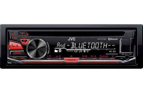 JVC KD-R770BT Car Stereo Bluetooth CD Player USB AUX MP3 Pandora and iHeart Radio compatible ...