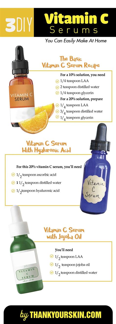 Diy Hyaluronic Acid Vitamin C Serum Recipe