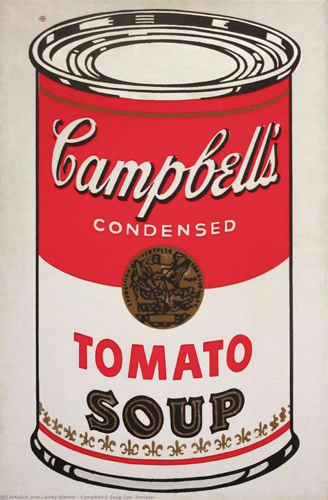 Campbell`S Soup Can (tomato) by Andy Warhol (1928-1987, United States) | | ArtsDot.com