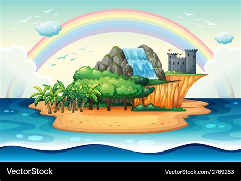 Island Royalty Free Vector Image - VectorStock