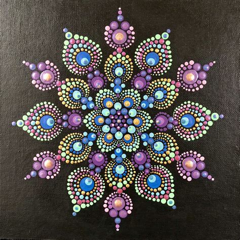 Pin by Sue Vize on Dots | Dots art, Mandala dots, Mandala design art