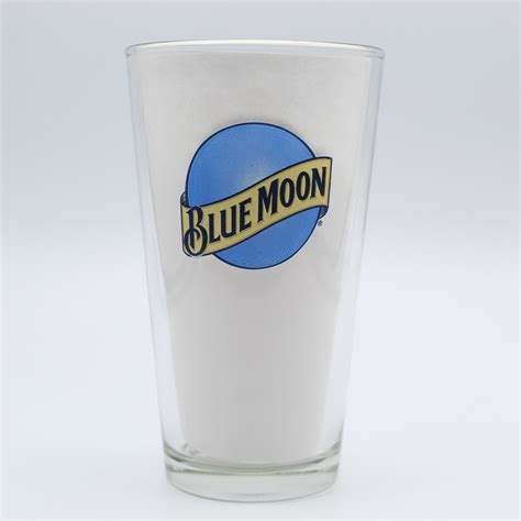 Beer Pint Glass - Blue Moon - Hoppy Fathers Day