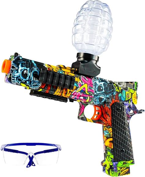 YaGee AK Gel Ball Blaster Gun 2023,Pink, 46% OFF