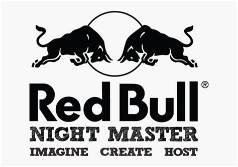 Red Bull Logo Black And White Png - Red Bull Logo Black And White, Transparent Png - kindpng