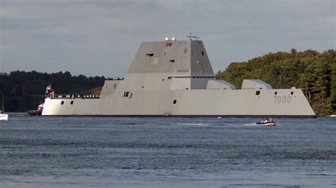 The U.S. Navy's Largest, Most Expensive, and Most Advanced Destroyer Ever Leaves Shipyard – gCaptain