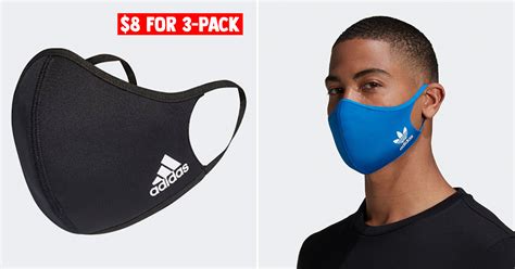 Adidas Reusable Facemask available online from Jul 15, sells it at $8 ...