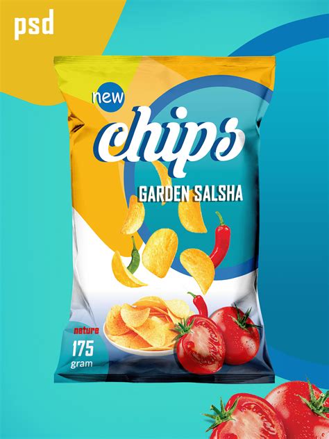 Chips Packet Design Free PSD :: Behance