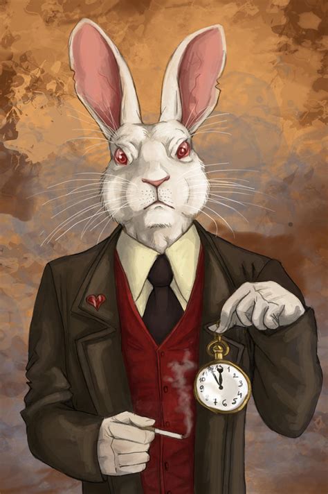 Mr Rabbit by LadyFiszi on DeviantArt