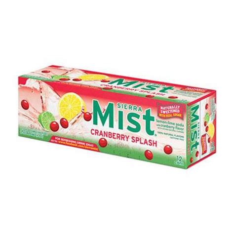 Sierra Mist Cranberry Splash - 12 Pack - 155440 | Blain's Farm & Fleet