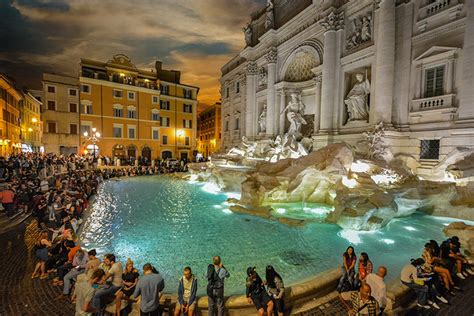 When in Rome, throw a coin in the Trevi Fountain ….#FridayTip