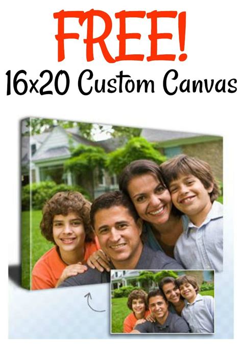 FREE 16x20 Canvas from Canvas People! (just pay s&h)