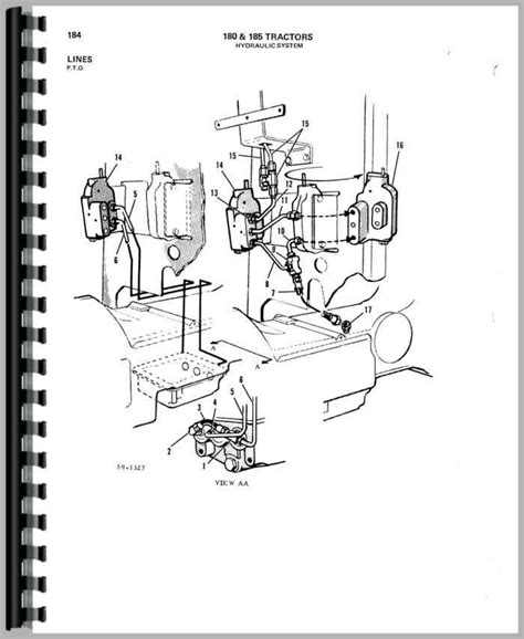 Allis Chalmers 185 Tractor Parts Manual