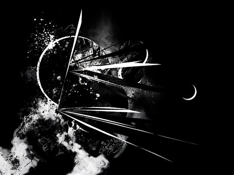 Abstract Black HD Wallpaper