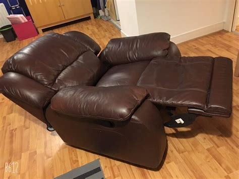 Brown Leather Single Seat Confortable Sofa Bed, Multifunctional | in Lisburn Road, Belfast | Gumtree