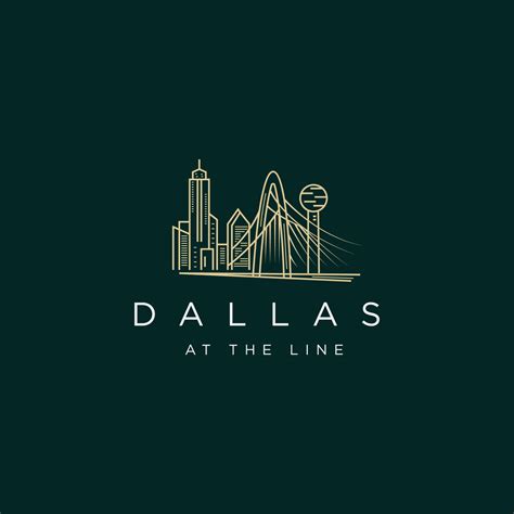 Dallas city building and landmark minimalist logo icon design template premium vector 7422606 ...