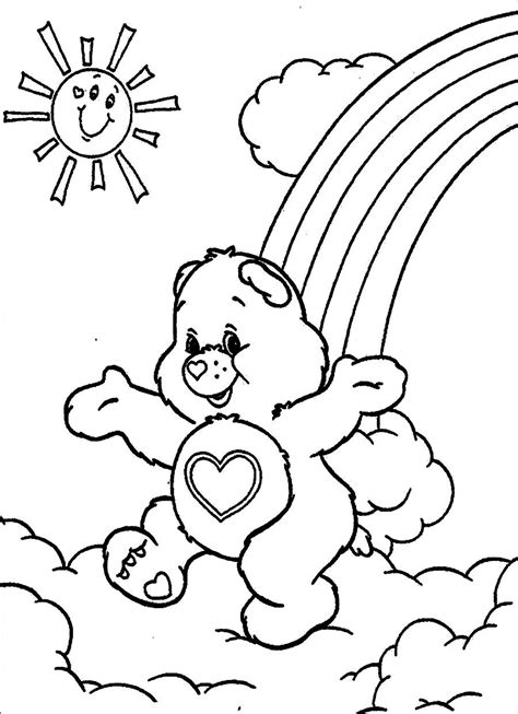 Free Printable Care Bear Coloring Pages For Kids