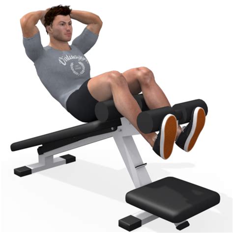 Bench Sit-up Decline Video Exercise Guide