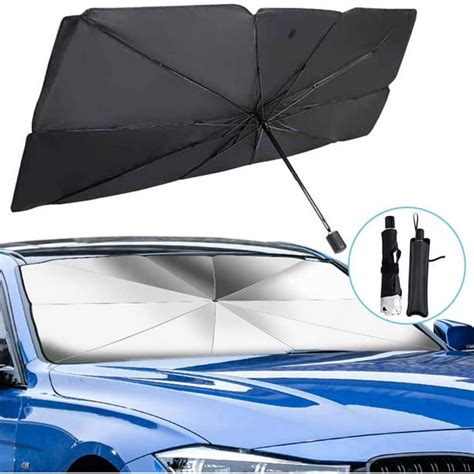 Car Windshield Sun Shade Umbrella Foldable Car Umbrella Sunshade Cover ...