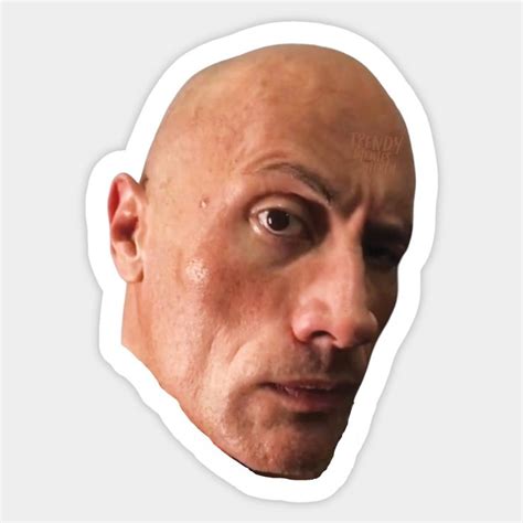 The Rock Eyebrow Raise Face Meme by welp in 2024 | The rock eyebrow, Rock meme, Meme stickers