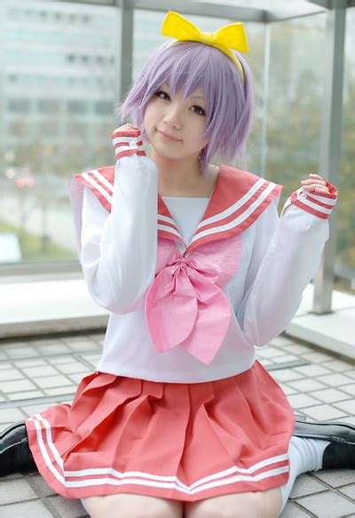 Cosplay Photos in Zip: Lucky Star Tsukasa Hiiragi Seifuku Cosplay by Aka