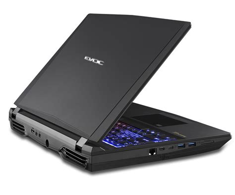 Custom Gaming Laptop EVOC High Performance Systems P750TM1-G w/ GTX 1060, GTX 1070, GTX 1080