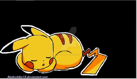 Pokemon: The Sleeping Pikachu by Nadeshiko19 on DeviantArt