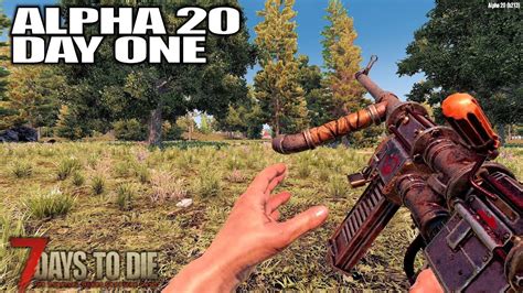 Alpha 20 Big Time Improvement | 7 Days to Die Alpha 20 Gameplay | Part 01 - YouTube