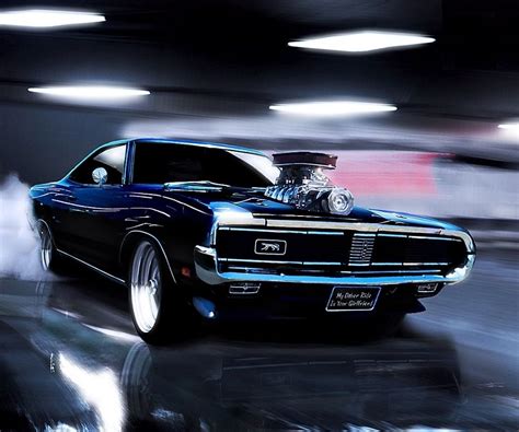 Modified Muscle Cars Wallpaper