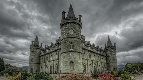 HD wallpaper: landscape, Scotland, field, castle | Wallpaper Flare